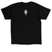 Champagne & Caviar Bumps, a Black Classic Unisex Tee (back-view)