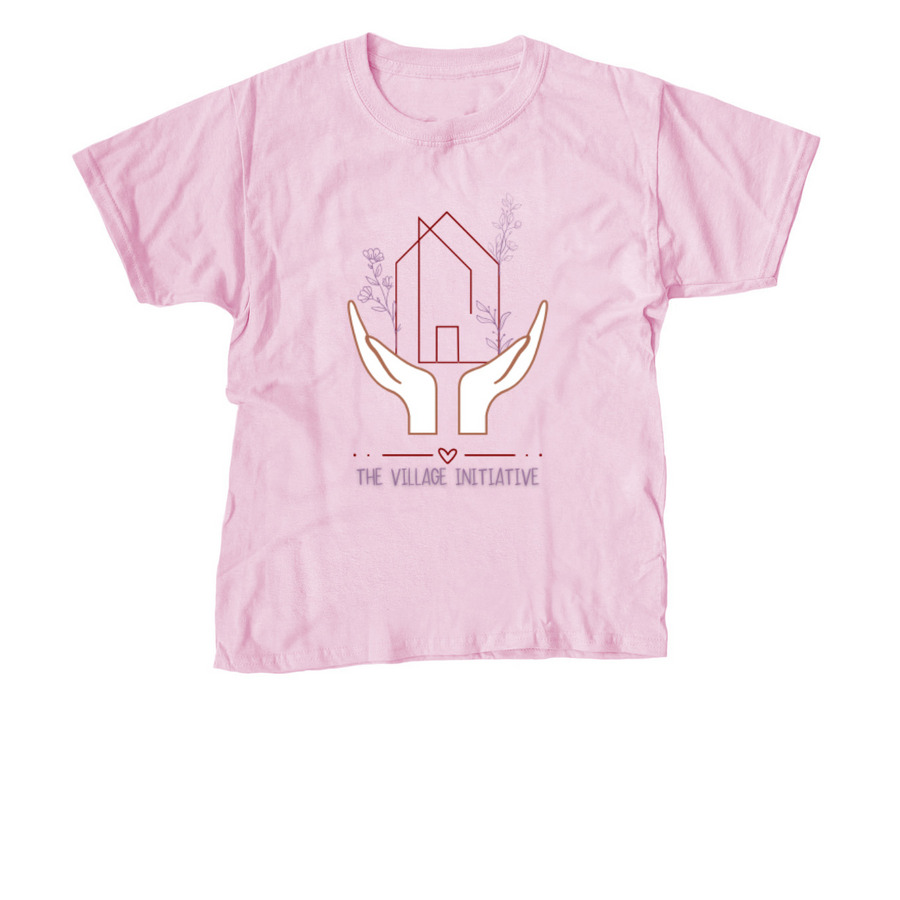 Shirts to Support TVI, a Light Pink Youth Unisex Tee