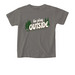 Go Play Outside, a Grey Comfort Colors Youth Tee