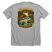 Florida church camp shirts&nbsp;, a Athletic Heather Premium Unisex Tee (back-view)