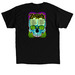 Rob Zombie X Marilyn Manson Freaks On Parade, a Black Classic Unisex Tee (back-view)