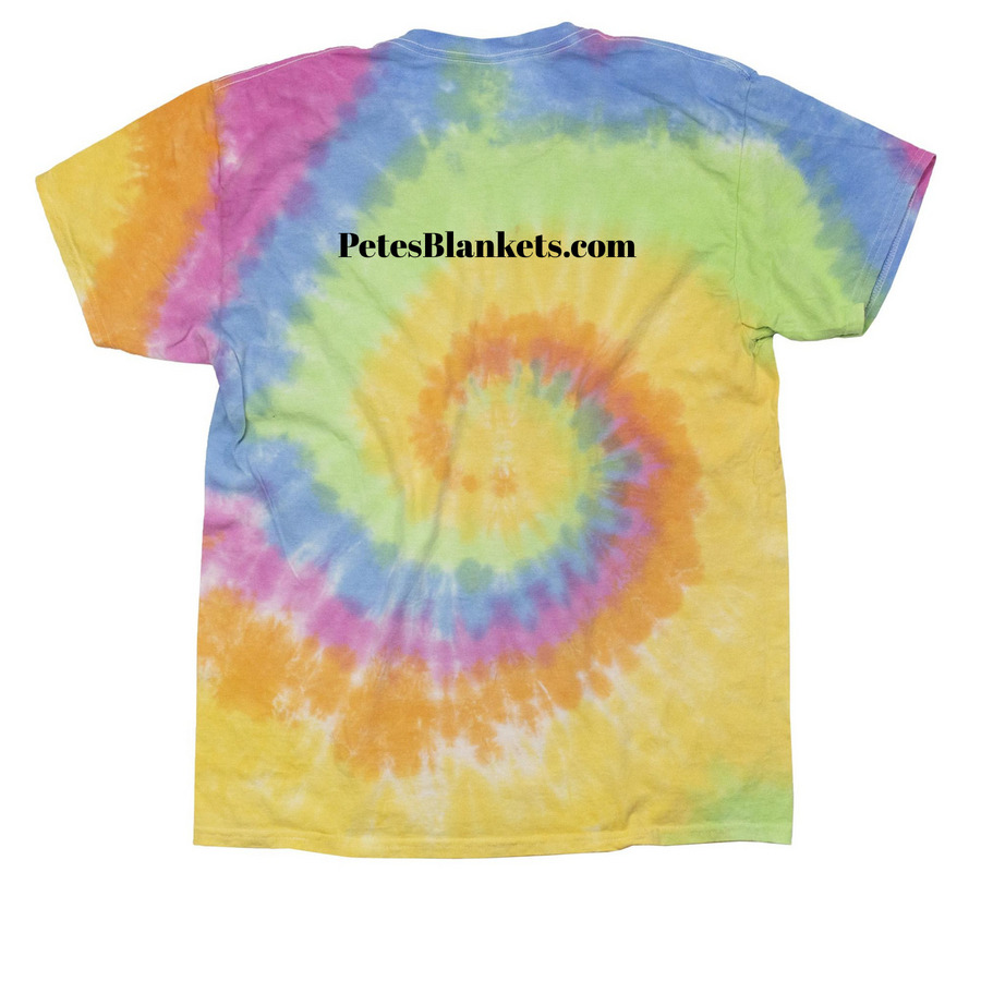 The Pete., a Eternity Classic Tie Dye Tee (back-view)