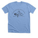 Every Step Of The Way, a Heather Carolina Blue Premium Unisex Tee