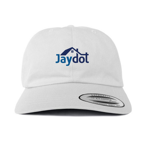 Color Logo Hats, a White Printed Classic Baseball Cap