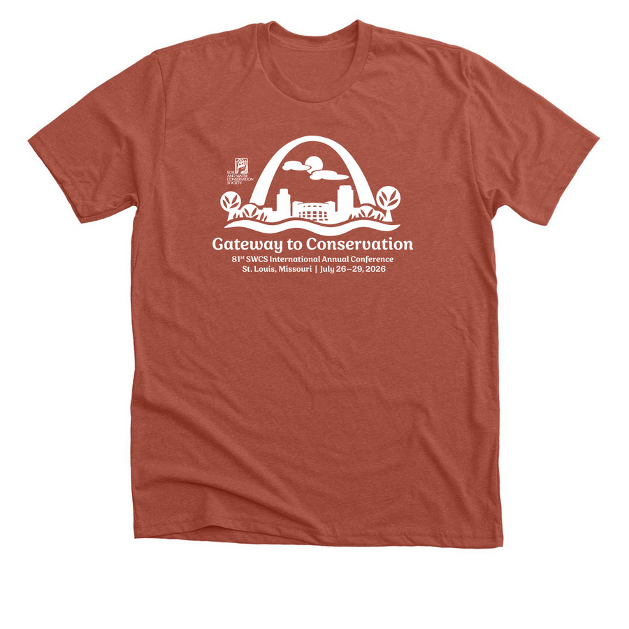 SWCS 2026 AC, a Heather Clay Premium Unisex Tee
