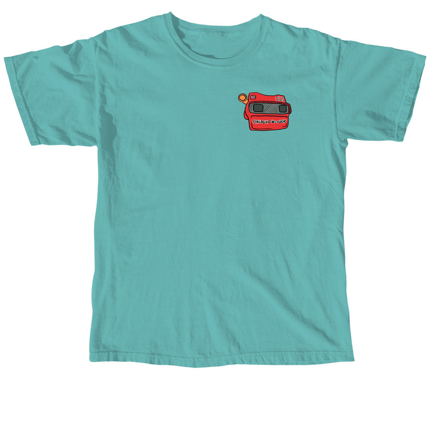 ViewMaster Tee, a Seafoam Comfort Colors Unisex Tee