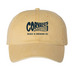 The Corvallis Collection - Dark Logo, a Mustard Printed Pigment Dye Baseball Cap