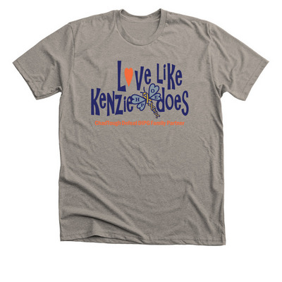 Love Like Kenzie to Cure DIPG, a Heather Stone Premium Unisex Tee