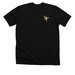 Gold Athletic T, a Solid Black Blend Premium Unisex Tee