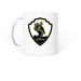 Save A Warrior Coffee Cup, a White Coffee Mug (back-view)