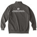 NOSC Zips, a Pepper Comfort Colors Quarter Zip Pullover (back-view)