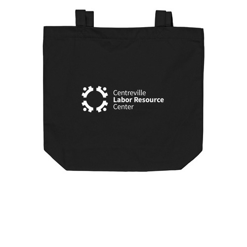 Immigrant Labor Built This Tote, a Black Organic Cotton Tote Bag