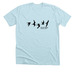 Hawk Ridge Bird Observatory Nighthawk Shirt, a Heather Ice Blue Premium Unisex Tee