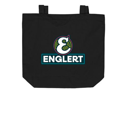 Englert Tote Bag, a Black Organic Cotton Tote Bag