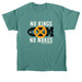 "No Kings X No Nukes" T-shirt, a Jade Dome Classic Unisex Tee