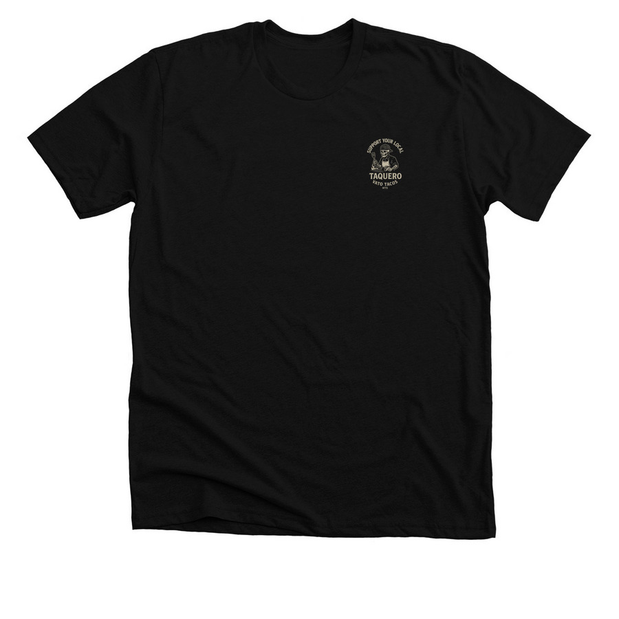 New VT Tshirt, a Solid Black Blend Premium Unisex Tee