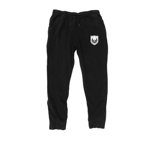 Sweatpants, a Black Midweight Fleece Joggers