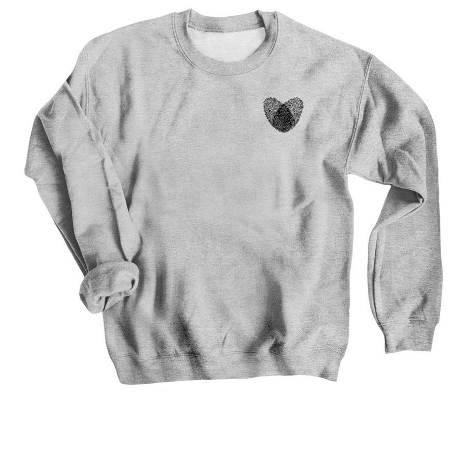 Soul Purpose - You Are Loved Crewneck, a Sport Grey Crewneck Sweatshirt