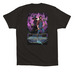 Tournament Issue, a Black Premium Cotton Tee (back-view)