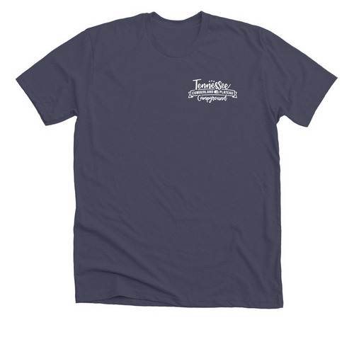 TCPC SWAG DARK, a Heather Midnight Navy Premium Unisex Tee