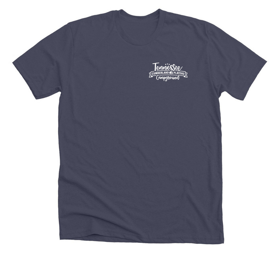 TCPC SWAG DARK, a Heather Midnight Navy Premium Unisex Tee