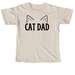 Cat Dad, a Ivory Comfort Colors Unisex Tee