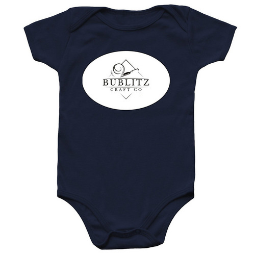 Baby Onesie, a Navy Infant Onesie