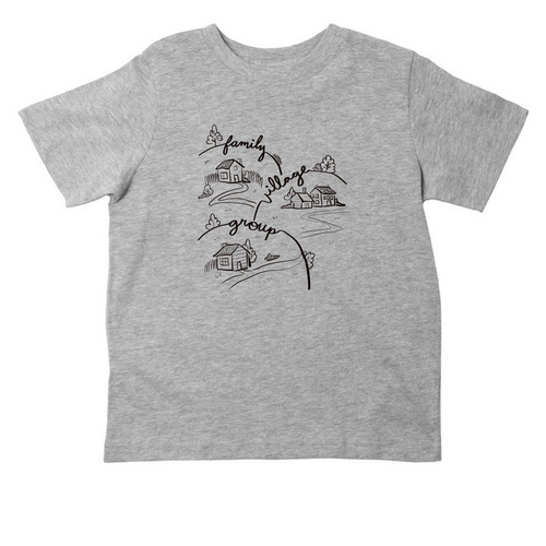 Black & White | Toddlers, a Heather Toddler Tee
