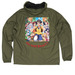 Live In The Moment Jackets !, a Army Quarter-Zip Windbreaker (back-view)