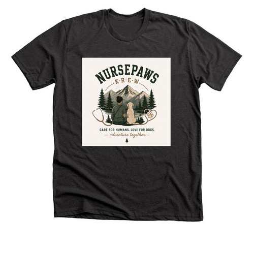 Made for Adventure Tee., a Dark Grey Heather Premium Unisex Tee