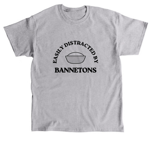 Easily Distracted by Bannetons, a Sport Grey Classic Unisex Tee