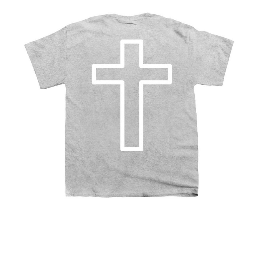 Josiah Showalter | ZUGU Records, a Sport Grey Youth Unisex Tee (back-view)