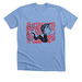 Boo Hiss, a Heather Carolina Blue Premium Unisex Tee