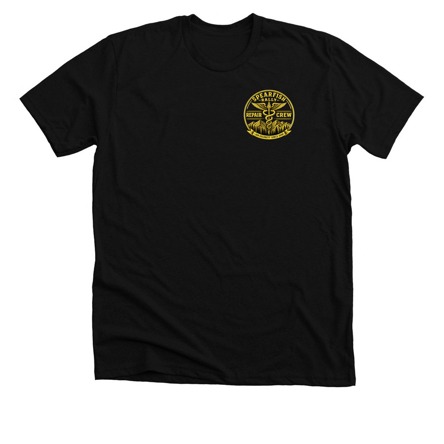 Spearfish Market Rally Shirts 2026&nbsp;, a Solid Black Blend Premium Unisex Tee