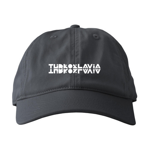 Turkoslavia Collective Cap, a Charcoal Printed Eco Baseball Cap