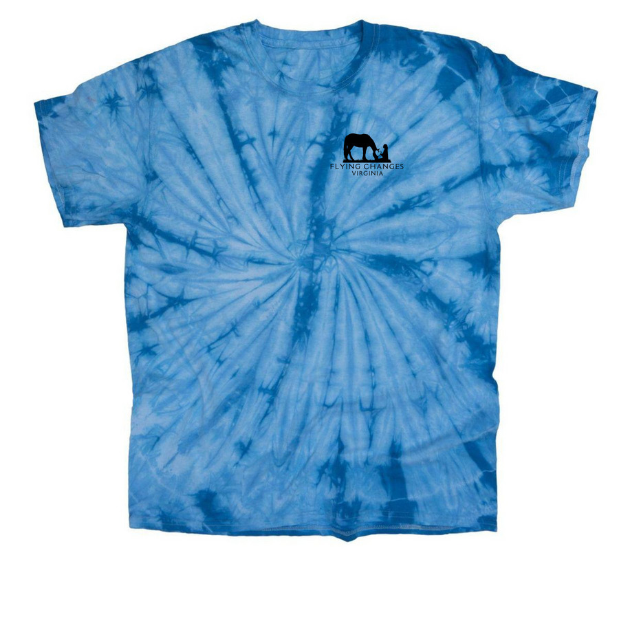 FCVA Merch!, a Baby Blue Classic Tie Dye Tee