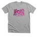 Peace, Love, Cure, a Athletic Heather Premium Unisex Tee