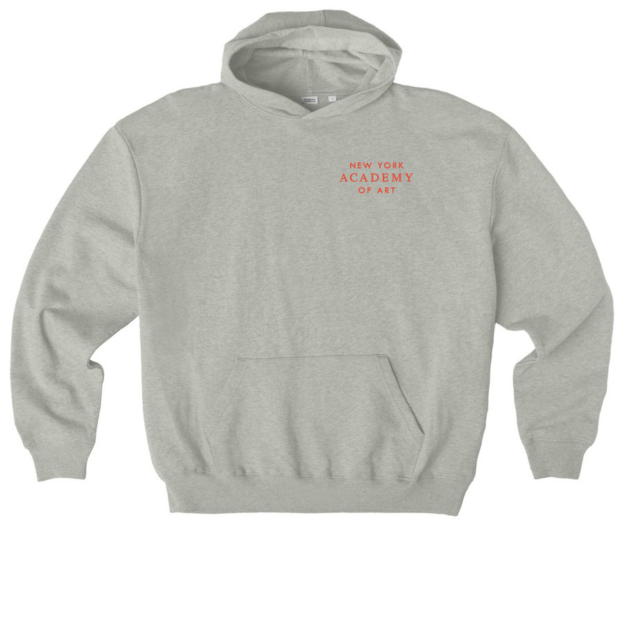 Spring Academy Hoodie / orange, a Heather Grey Stanley/Stella Cooper Dry Pullover Hoodie