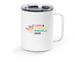2026 Annual Conference Travel Mug, a White Stainless Steel Travel Mug