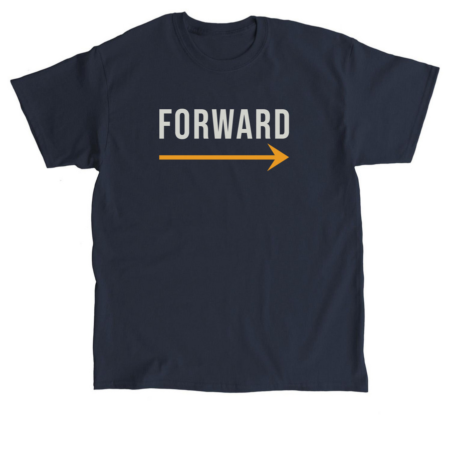 Forward Celebration, a Navy Classic Unisex Tee