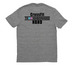 NBHD Basic T, a Aluminum Grey Allmade Eco Triblend Unisex Tee (back-view)