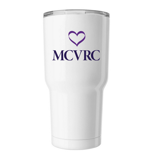 MCVRC Tumblr, a White Insulated Tumbler