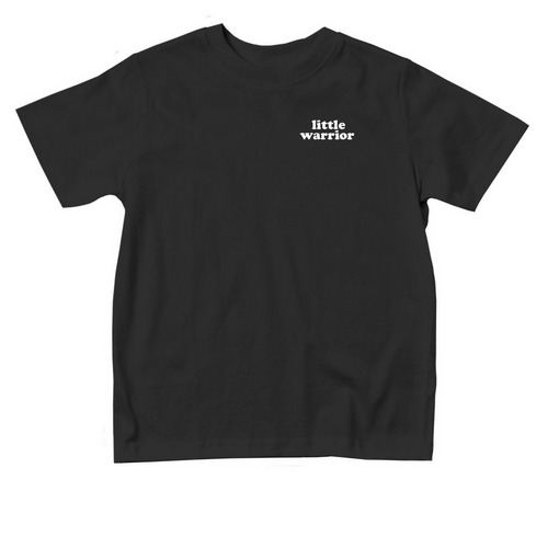 Toddler Tee, Hoodie - "little LCDH warrior", a Black Toddler Tee
