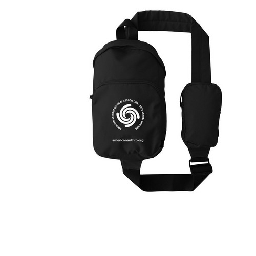 2026 Annual Meeting Cross Shoulder Bag, a Black Grove Sling Bag