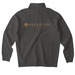 Oak Leaf Root & Return Launch Apparel, a Asphalt Midweight Quarter Zip Pullover (back-view)