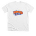 NY ORANGE AND BLUE, a Solid White Blend Premium Unisex Tee