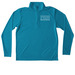 Varsity Hem Onc, a Atomic Blue Unisex Performance Quarter Zip Pullover