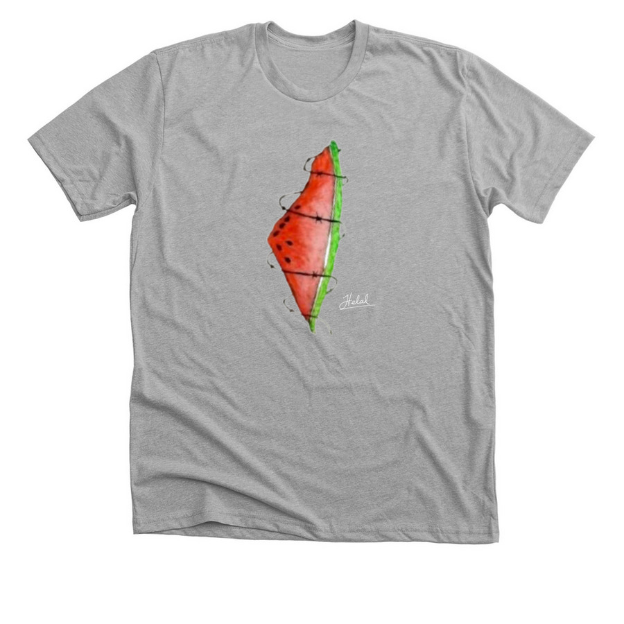 Artwork by Helal @helalabof, a Athletic Heather Premium Unisex Tee