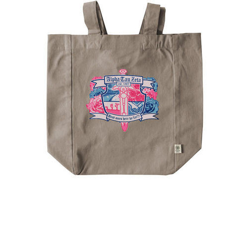 ATZ Tote, a Pumice Recycled Cotton Tote Bag