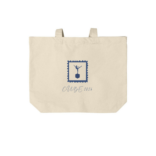 Spring 2026 Tote Bag, a Natural Cotton Canvas Tote Bag